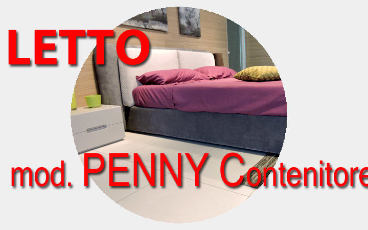 Letto mod. PENNY CONTENITORE| In promozione per cambio esposizione