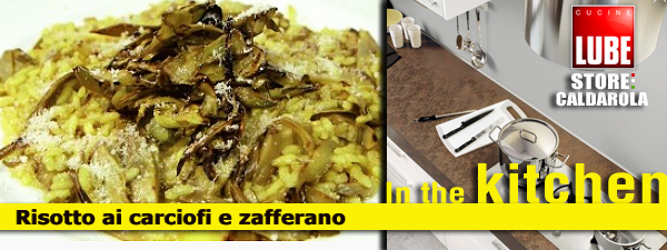 Risotto ai carciofi e zafferano